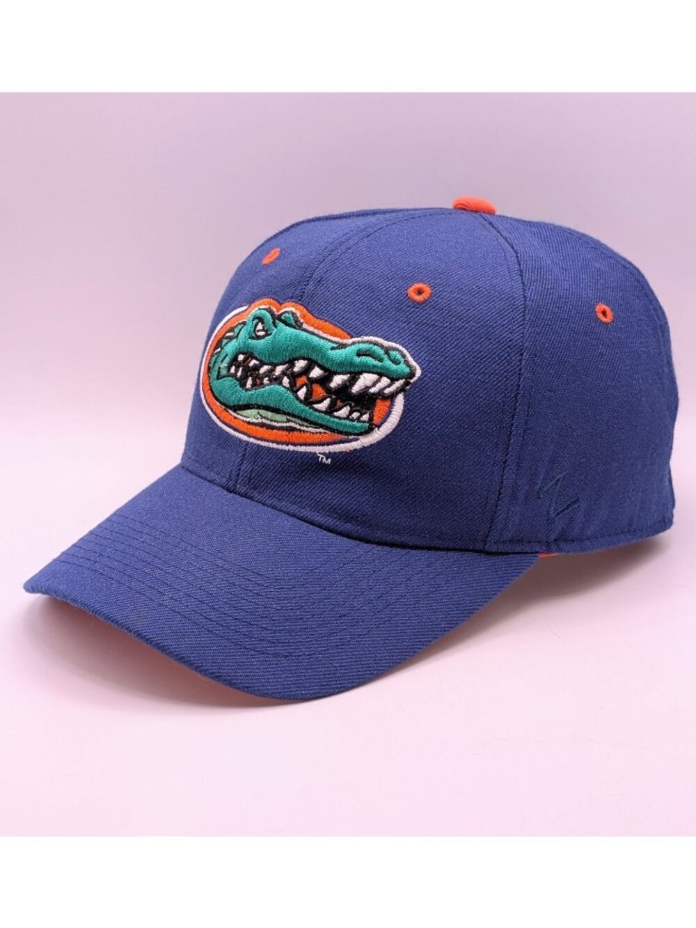 Vintage Florida Gators Blue Orange Zephyr The Z Hat NCAA University Fitted 7 1/8